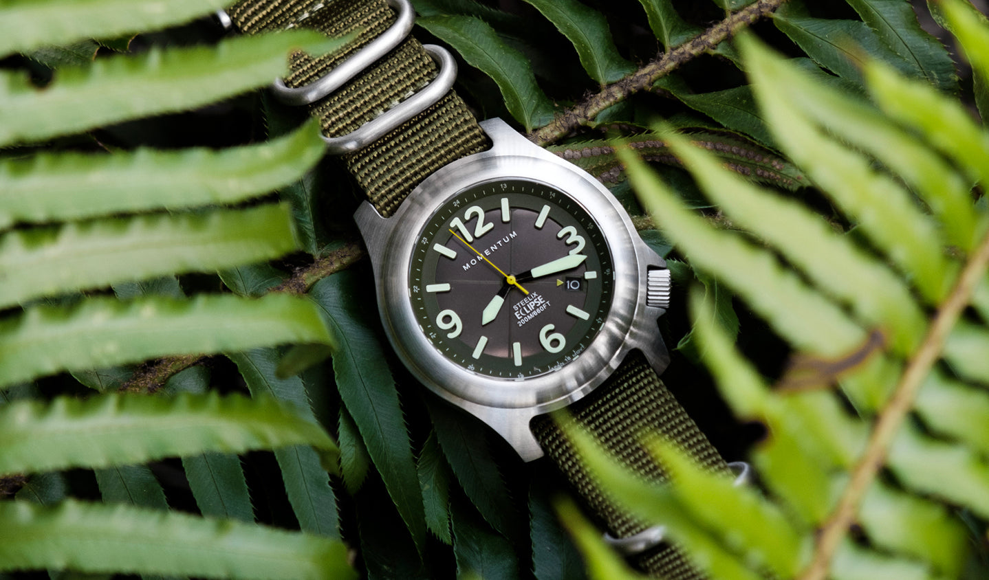 Steelix Eclipse [44mm] | Solar Field Watch | Momentum