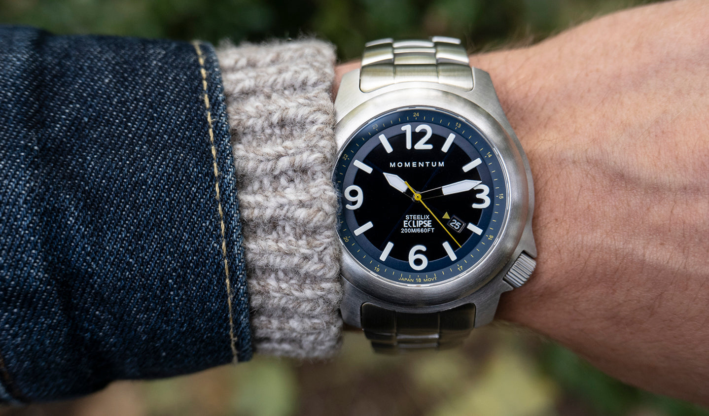 Steelix Eclipse [44mm] | Solar Field Watch | Momentum