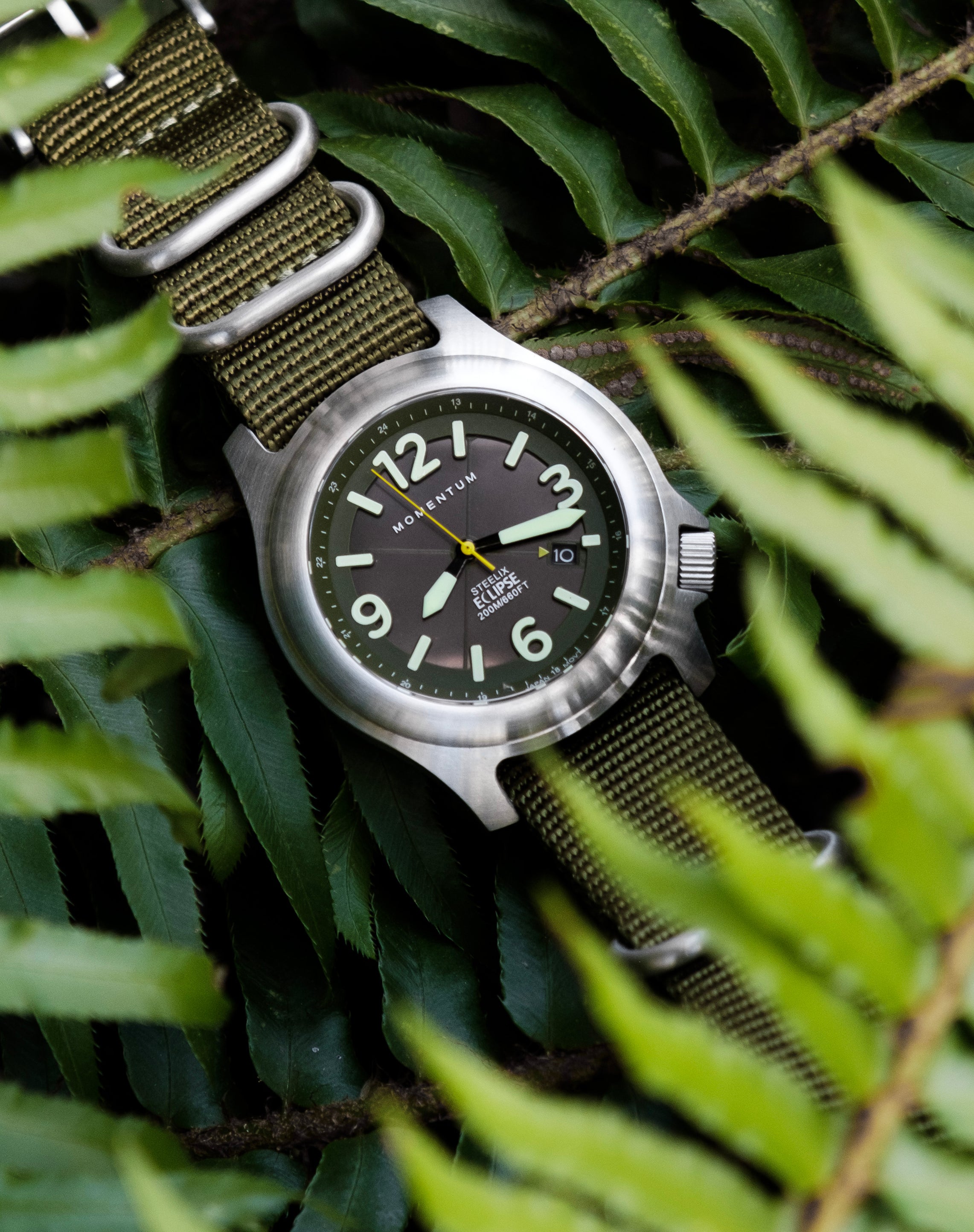 Steelix Eclipse - Solar [44mm] - Green