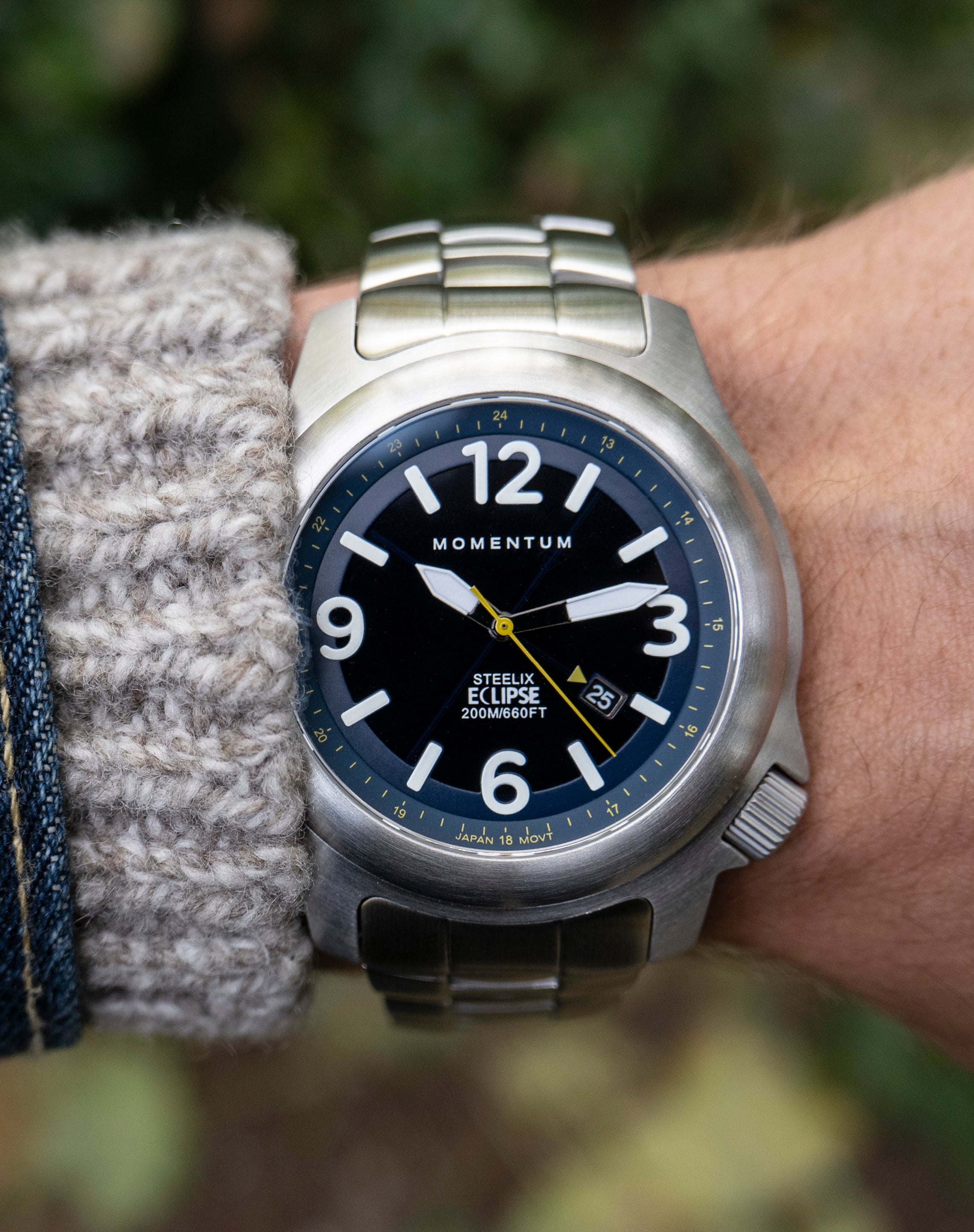 Steelix Eclipse [44mm] | Solar Field Watch | Momentum