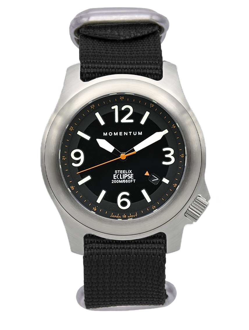 Steelix Eclipse - Solar [44mm] - Black