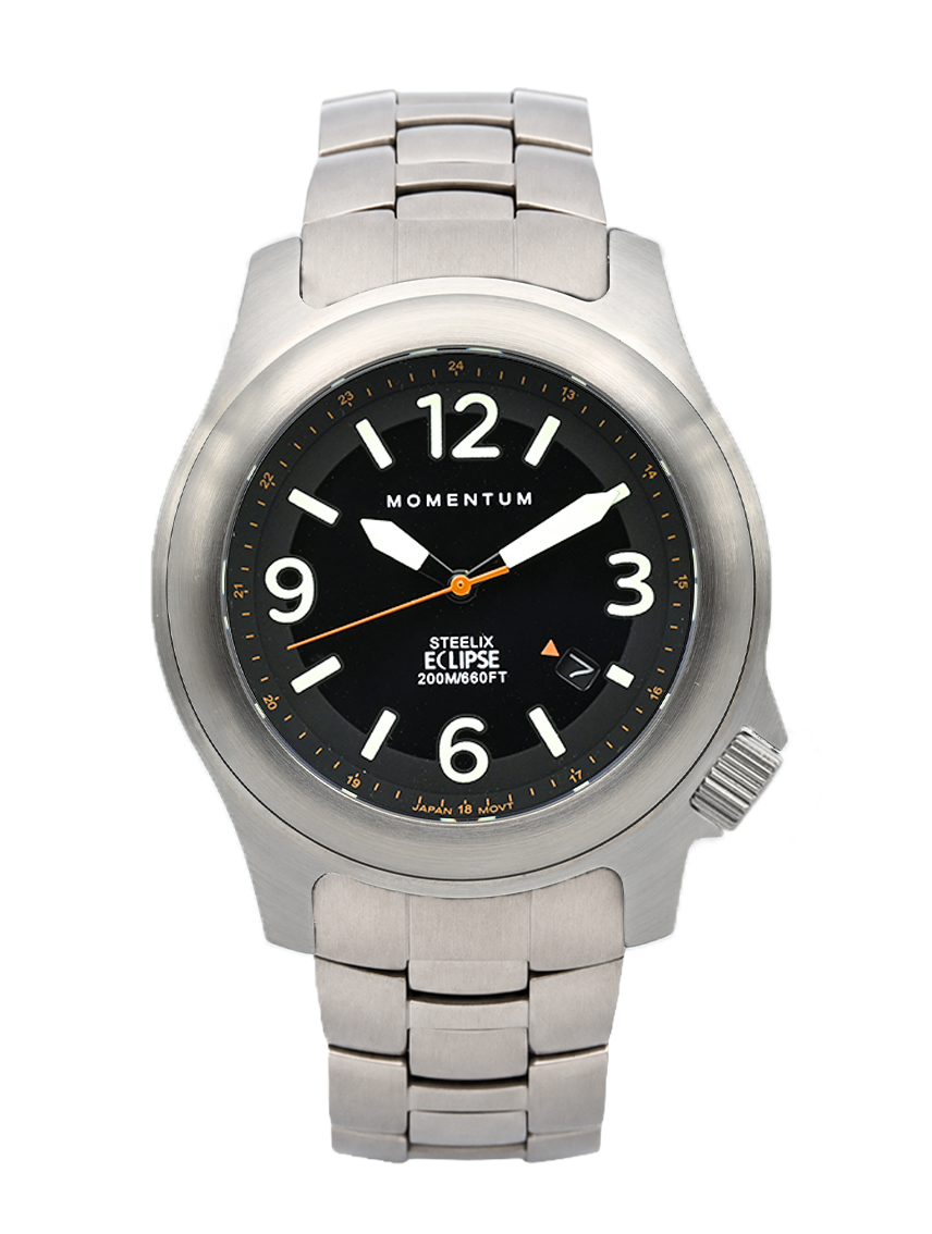 Steelix Eclipse - Solar [44mm] - Black