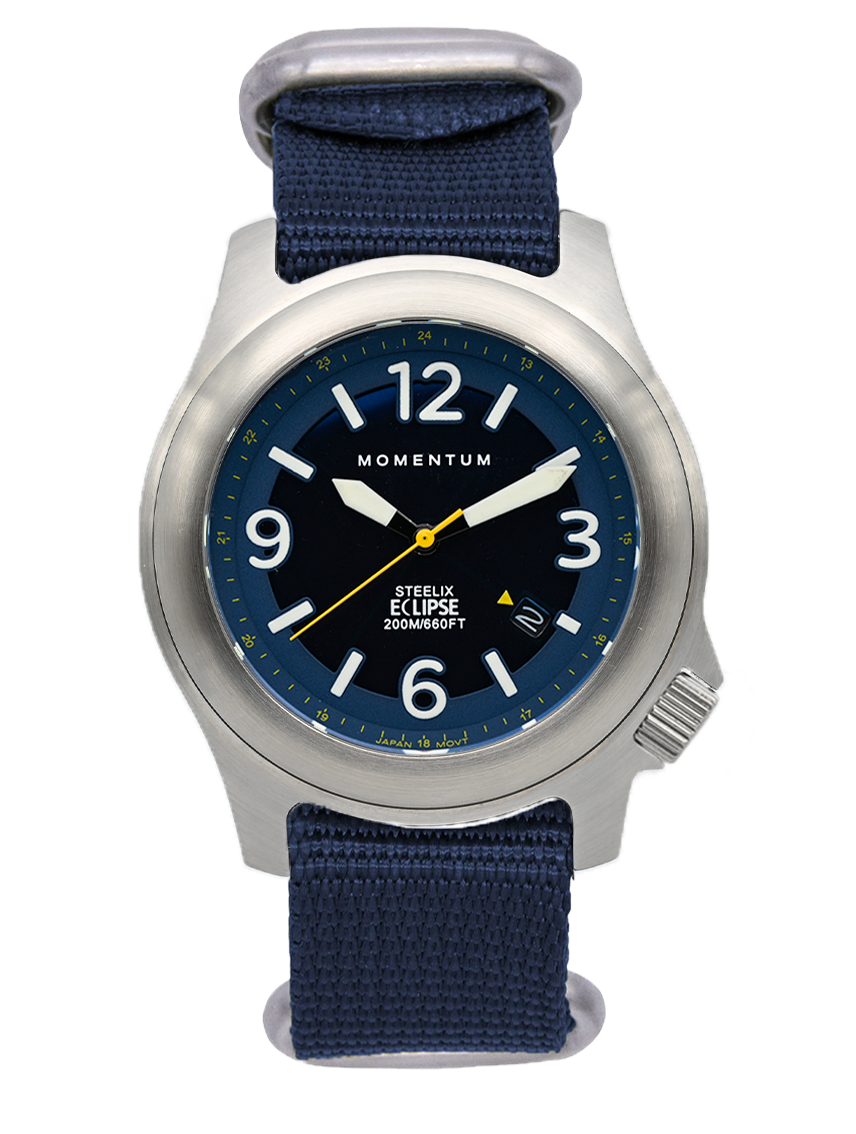 Steelix Eclipse - Solar [44mm] - Blue
