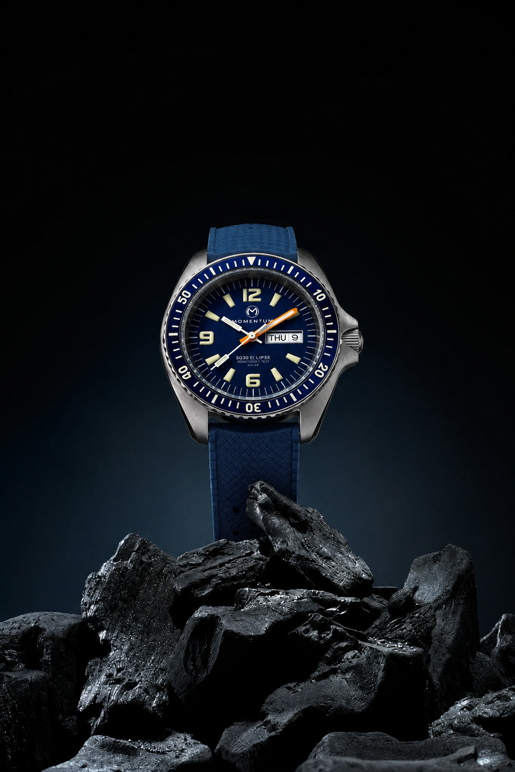 Sea Quartz 30 Eclipse Solar Blue Dial [42mm]