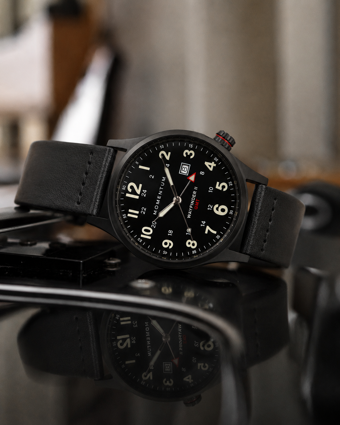 Wayfinder II GMT Black-Ion [40mm]