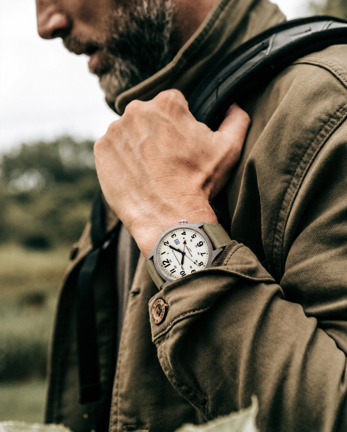 Wayfinder II GMT [40mm] - White Full Lume