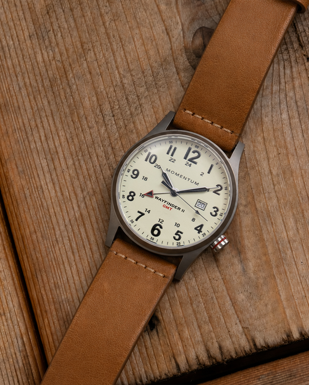 Wayfinder II GMT [40mm] - White Full Lume