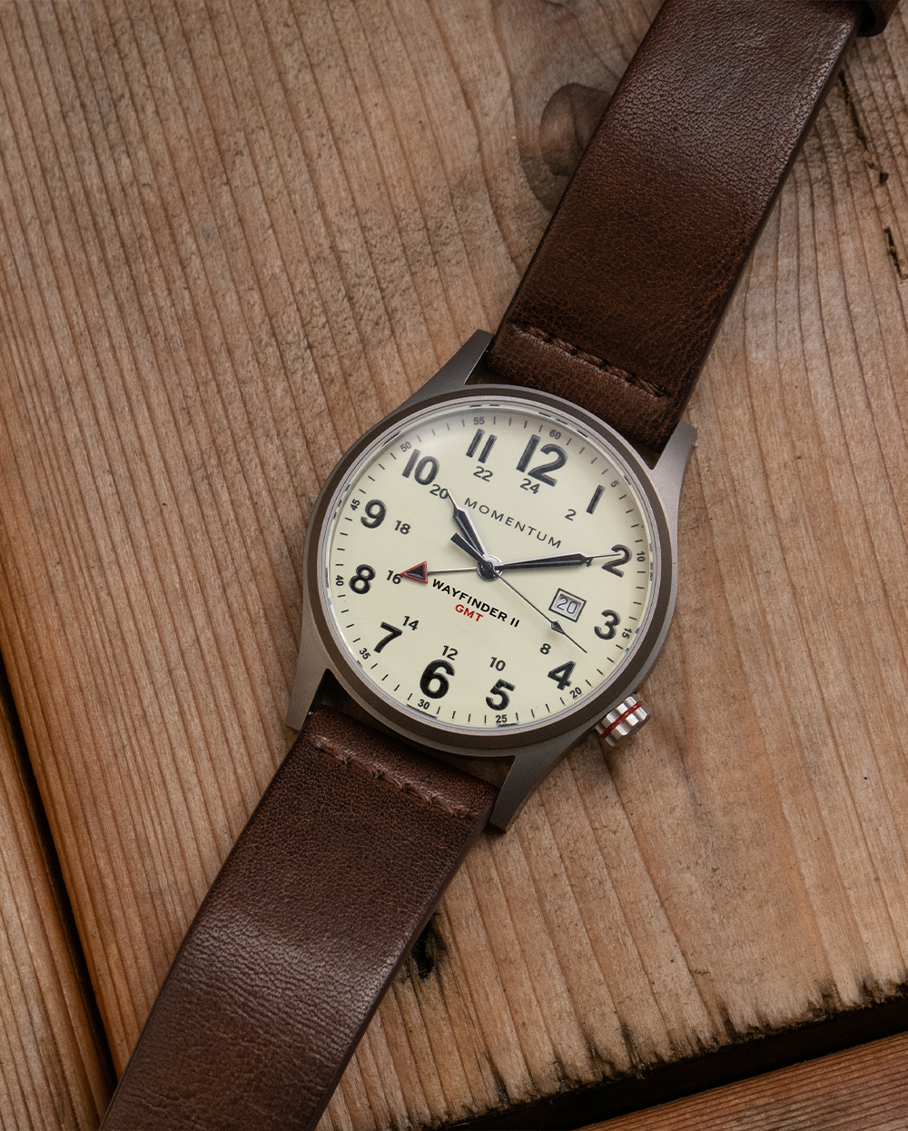 Wayfinder II GMT [40mm] - White Full Lume