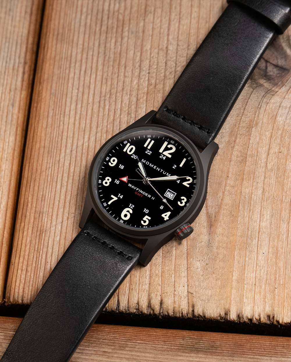 Wayfinder II GMT [40mm] Black-Ion