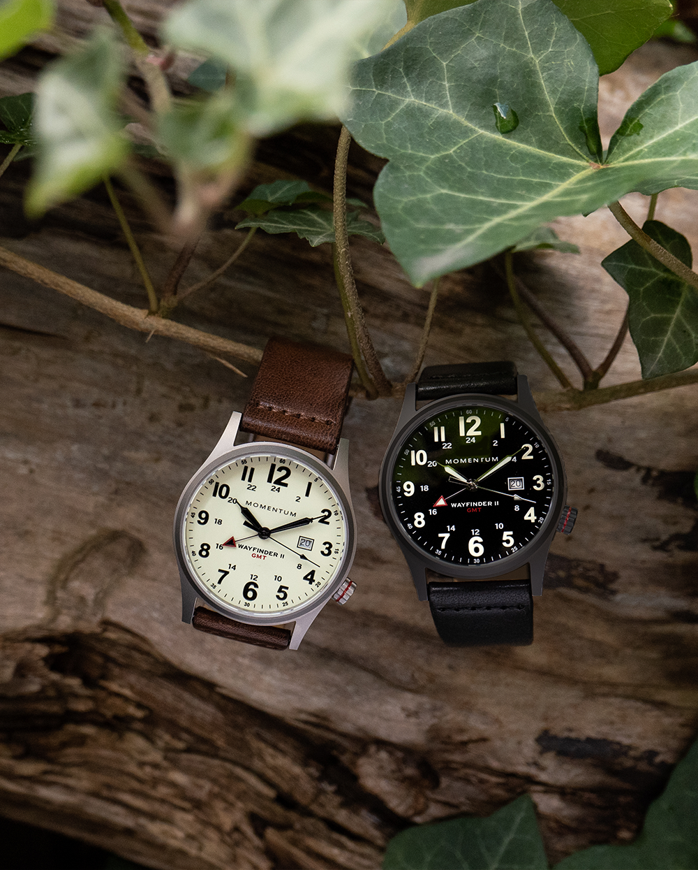 Wayfinder II GMT [40mm] Black-Ion