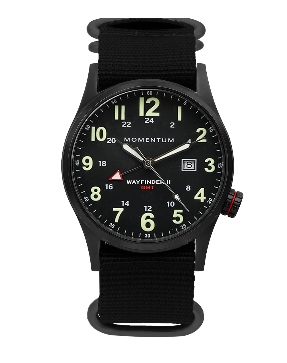 Wayfinder II GMT [40mm] Black-Ion