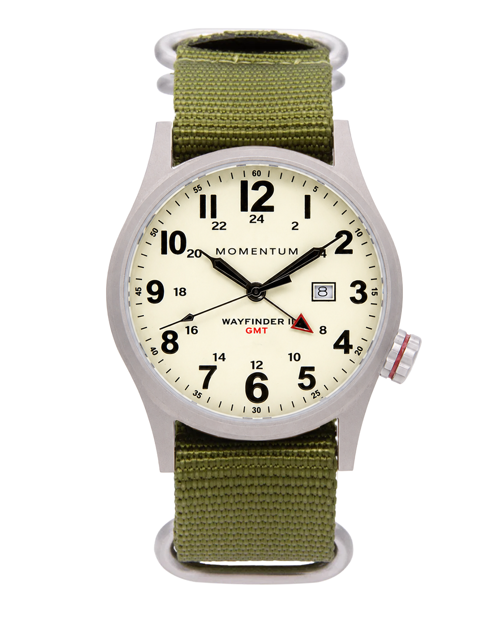 Wayfinder II GMT [40mm] - White Full Lume