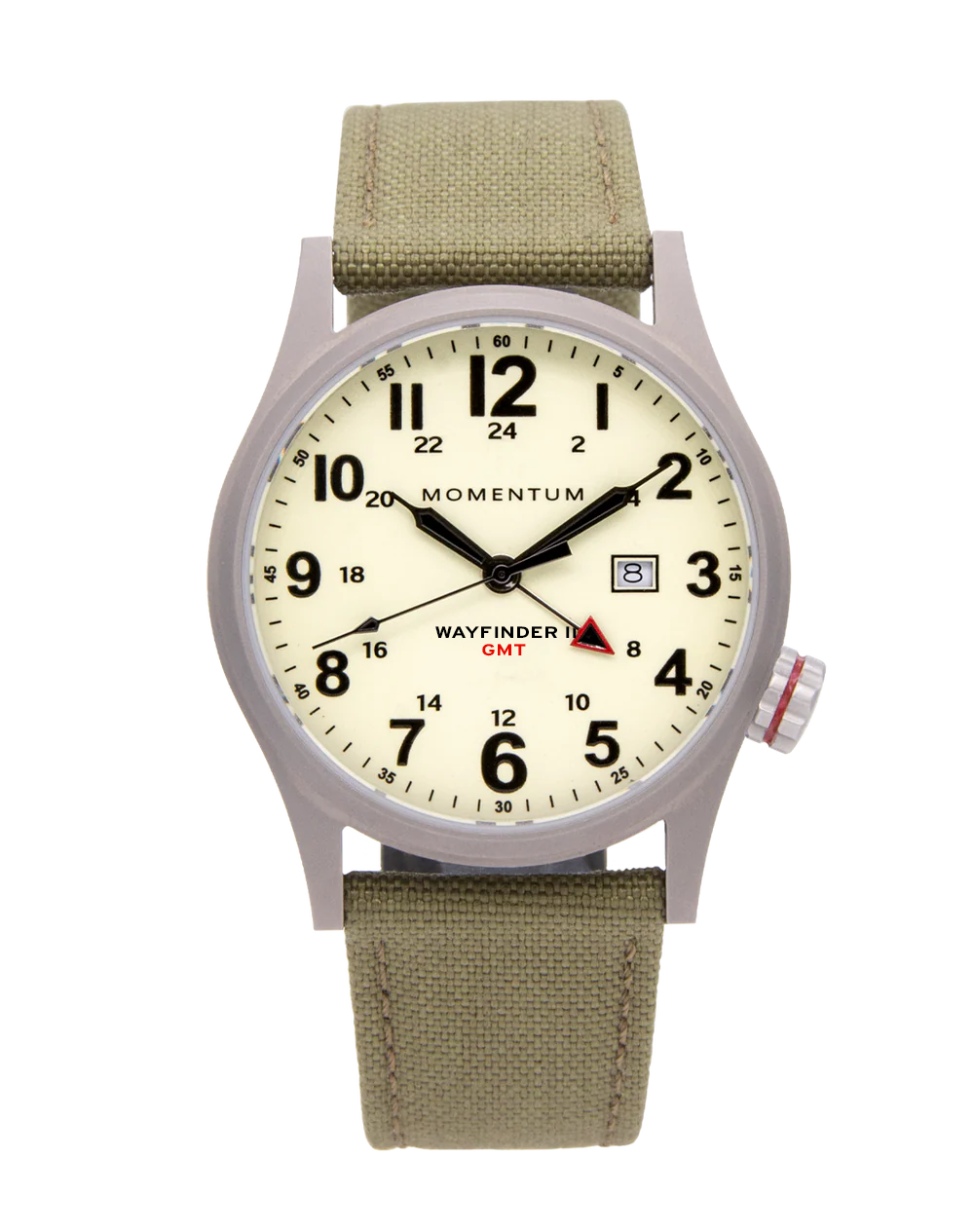 Wayfinder II GMT- White Dial Bundle with Travel Case