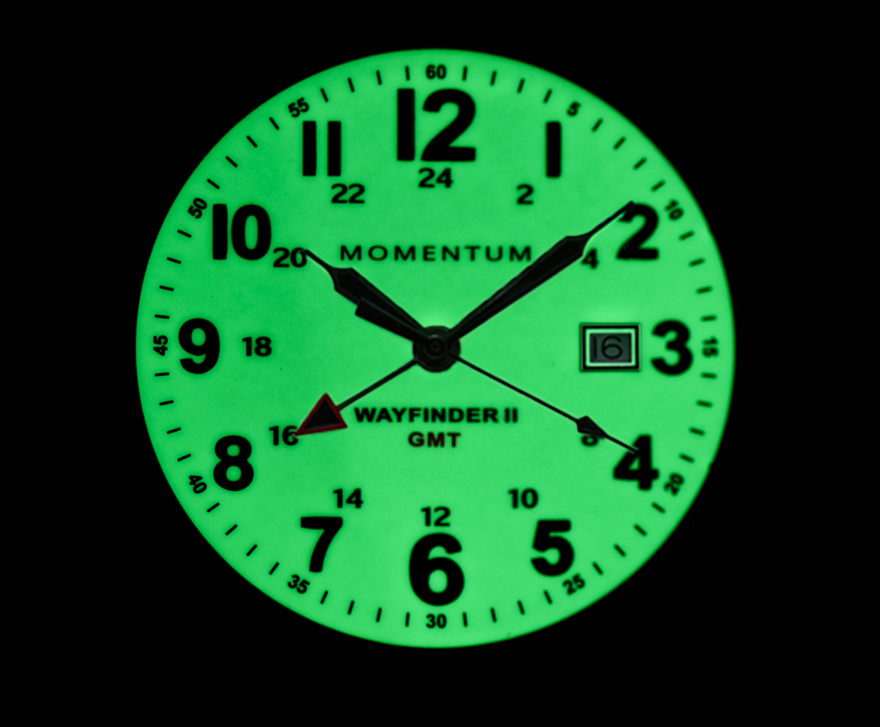 Wayfinder GMT [40mm] - Blanc Full Lume