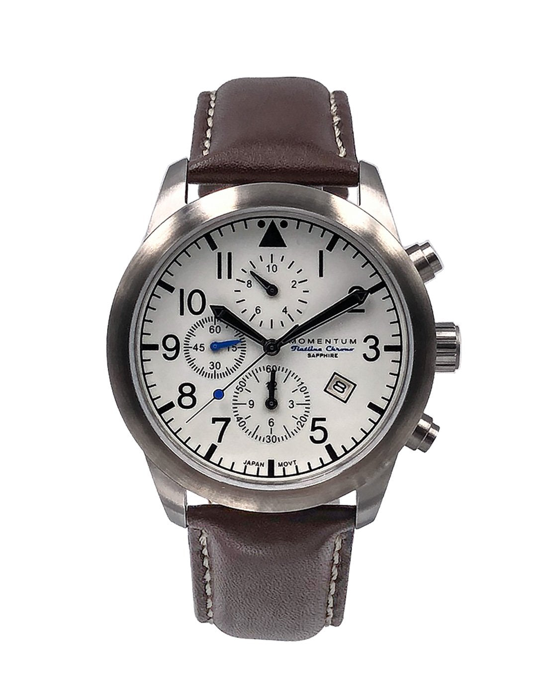 Flatline Chrono [42mm] - White Full Lume