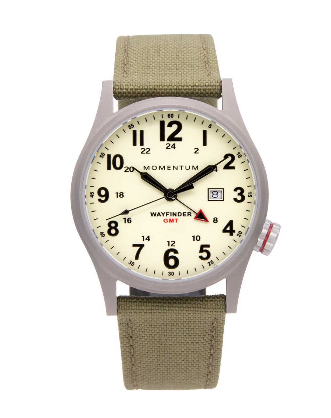 Wayfinder GMT [40mm] - White Full Lume
