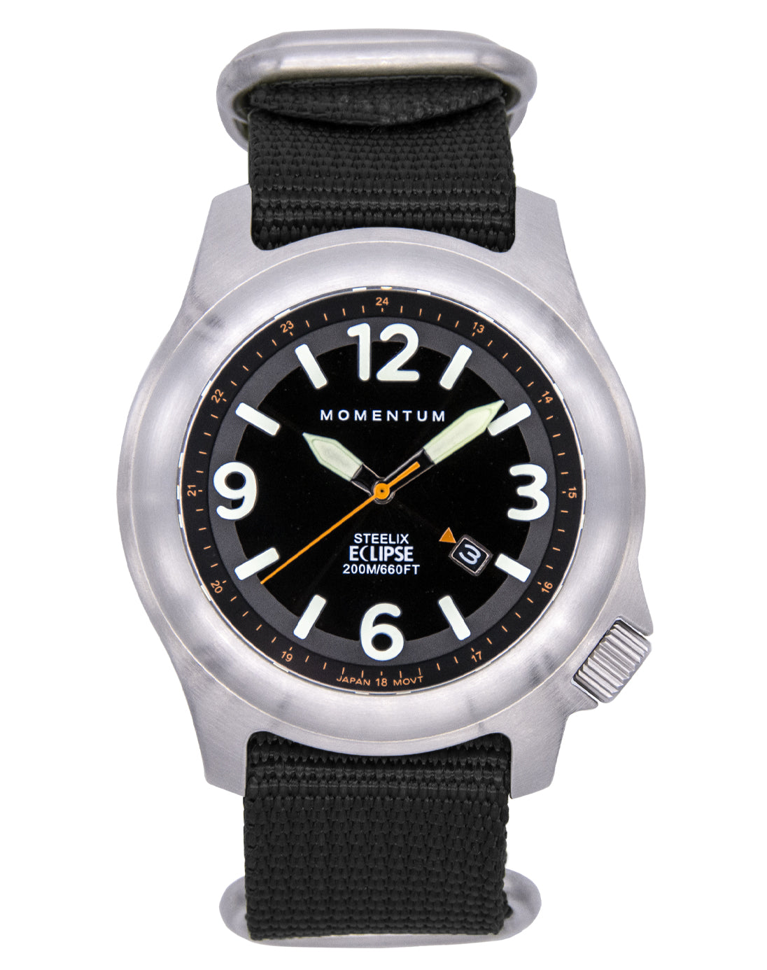 Steelix Eclipse - Solar [44mm] - Black