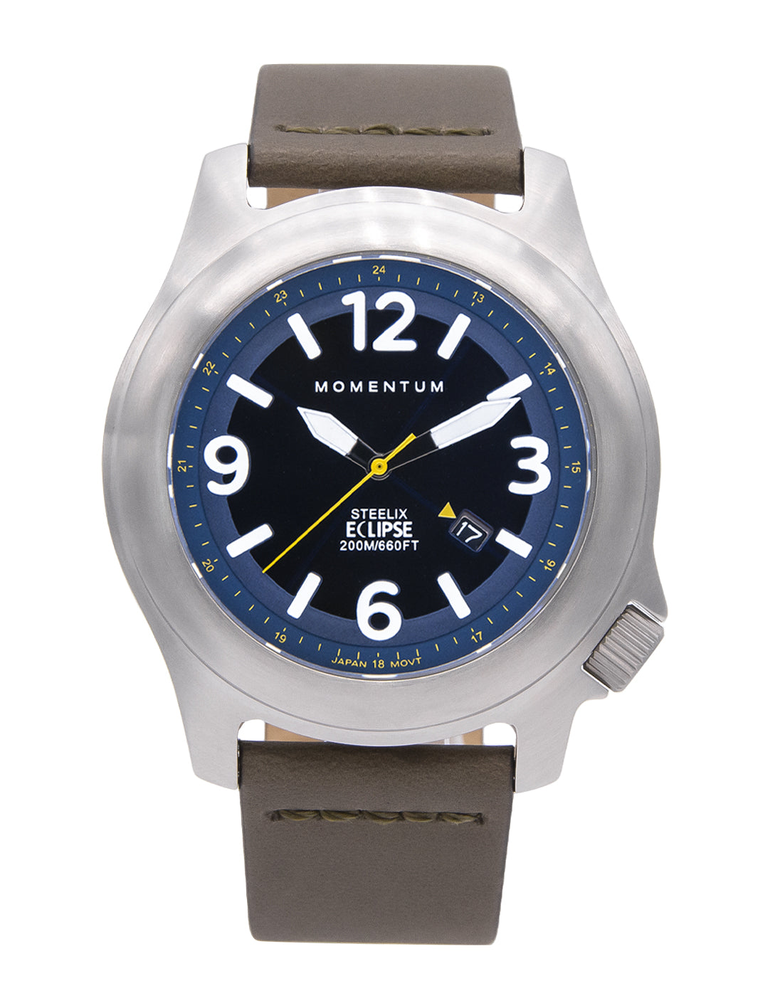 SRP Never Fall　 Luminous Daybreak Steelix Eclipse [44mm] | Solar Field Watch | Momentum