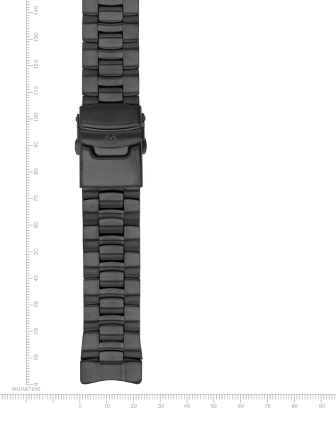 Black-Ion Bracelet [22mm] for Torpedo and Steelix